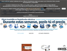 Tablet Screenshot of piscinasyproductos.com